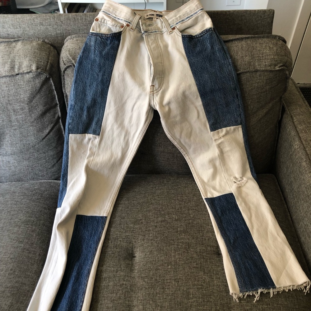 Re/done size 24 high waist jeans